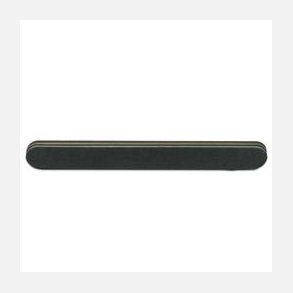 Neglefil, sort med bl�d midte, 100/180