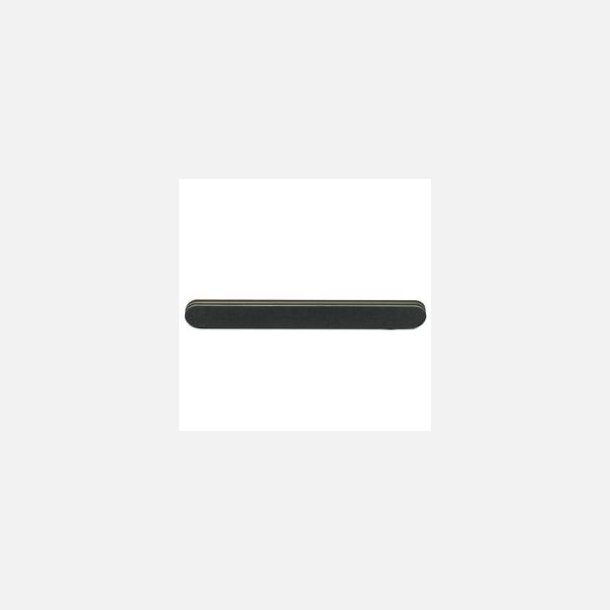 Neglefil, sort med bl�d midte, 100/180