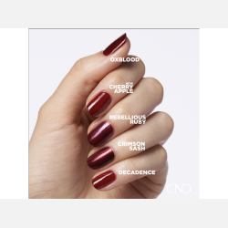 222 Oxblood, Vinylux, Craft Culture