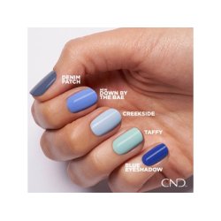 238 Blue Eyeshadow, Vinylux New Wave