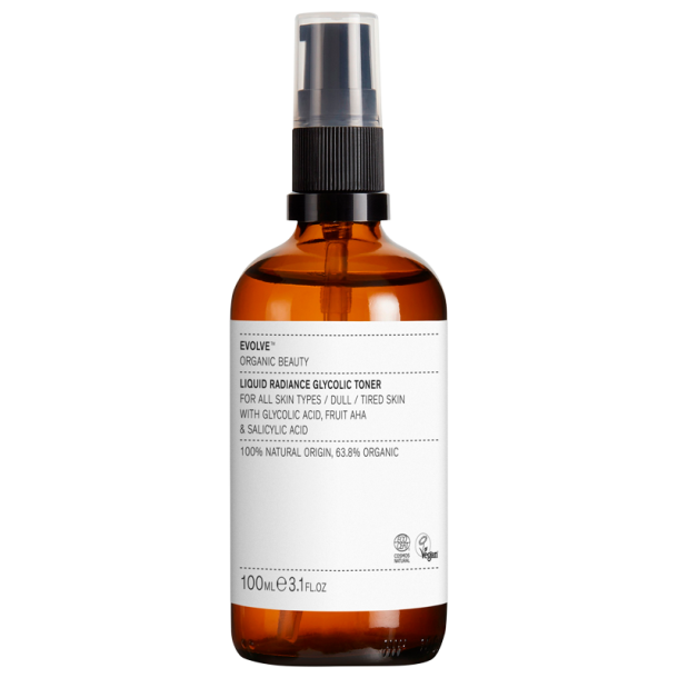 Evolve Liquid Radiance Glycolic Toner, 100ml.
