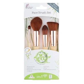 So Eco Makeup Brush s�t til ansigtet