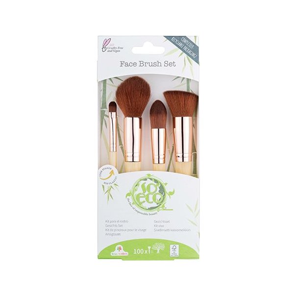 So Eco Makeup Brush st til ansigtet