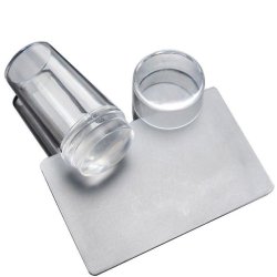 Nail Stamper med plade til franske negle