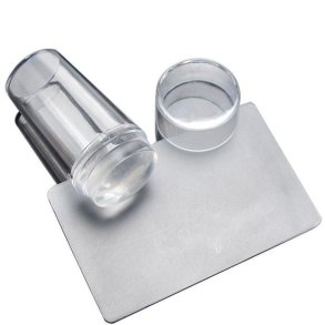 Nail Stamper med plade til franske negle