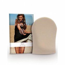 Pfringshandske med rosa toilettaske