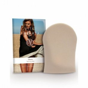 Pfringshandske med rosa toilettaske