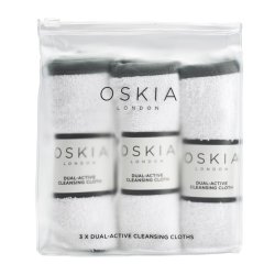 Oskia 3 x Dual Active Cleansing Cloths
