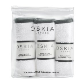 Oskia 3 x Dual Active Cleansing Cloths