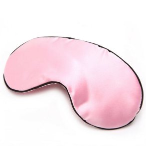 Sovemaske i silke - lyser�d