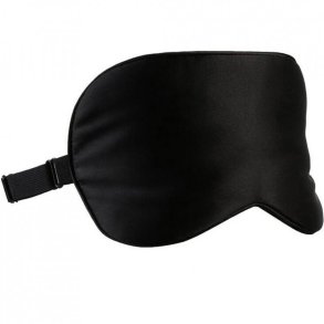 Sovemaske i silke - sort